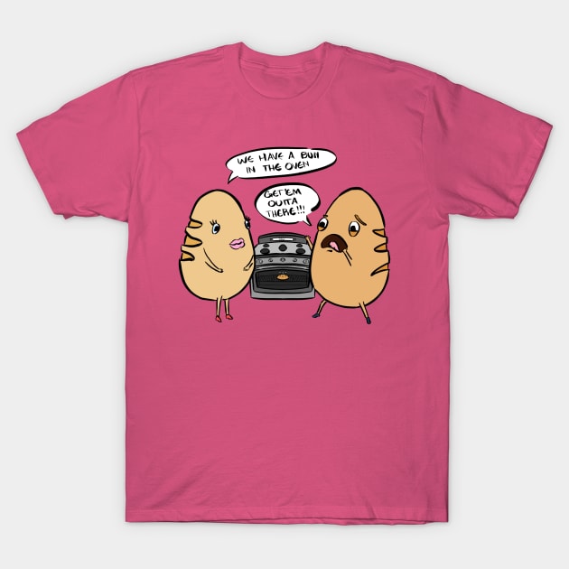 A Bun In The Oven T-Shirt T-Shirt by AshBash201